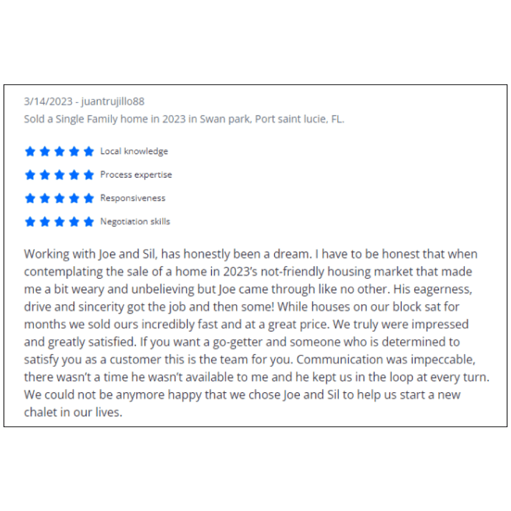 customer review