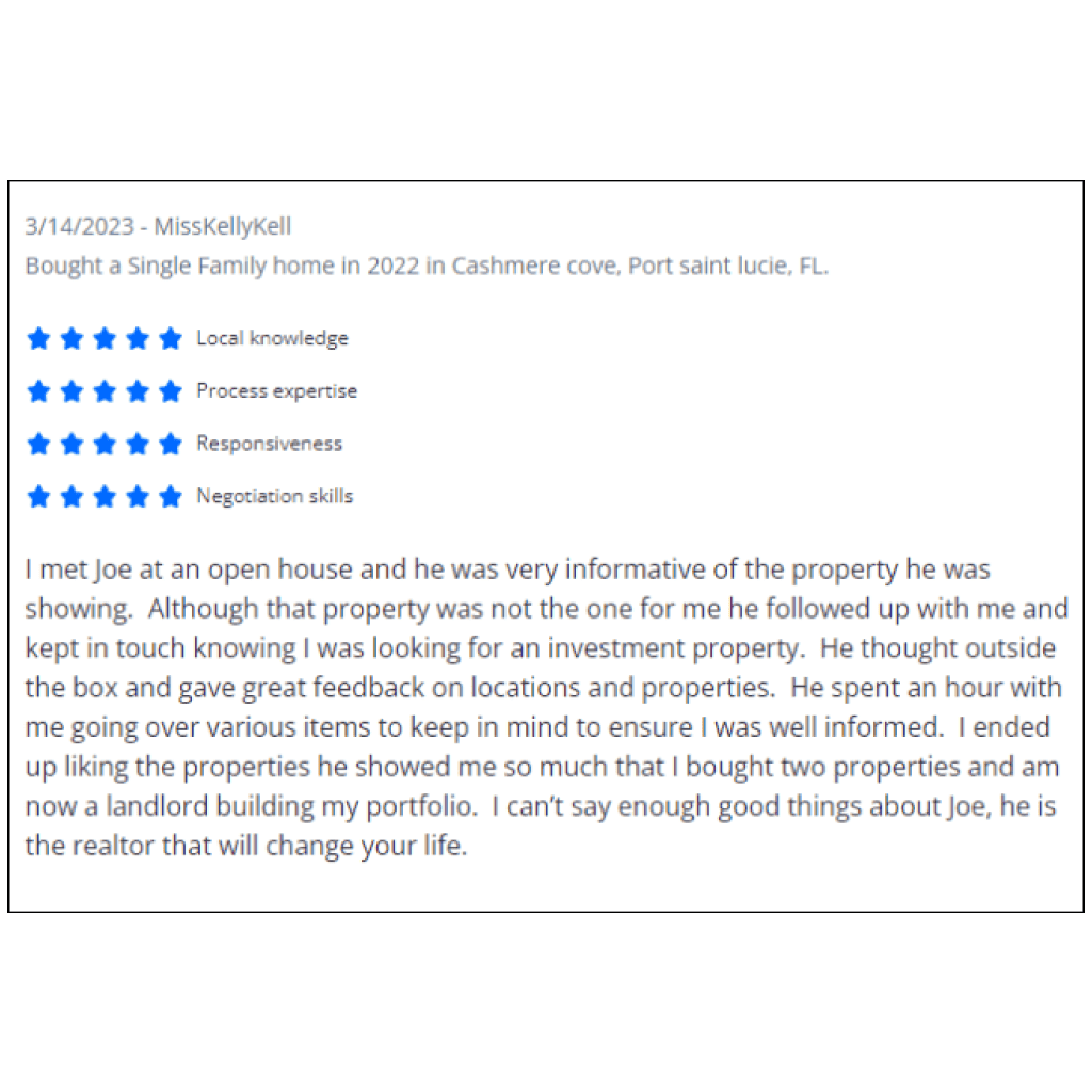 customer review